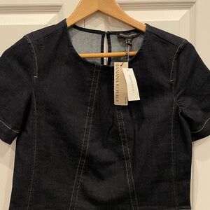 NWT Banana Republic Jean Short Sleeve Blouse